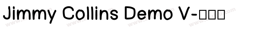 Jimmy Collins Demo V字体转换